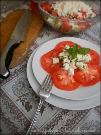 Salad " Tomat dengan Keju Putih" by nisa tsvetkova